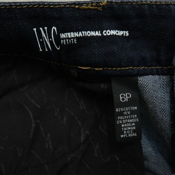 INC International Concepts Jeans Women's Size 6P Low-Rise Flare Leg 29" Inseam - Picture 10 of 16